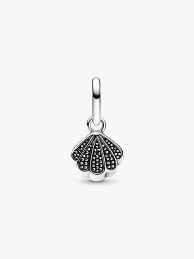 Funkelnde Muschel Mini-Charm-Anhänger