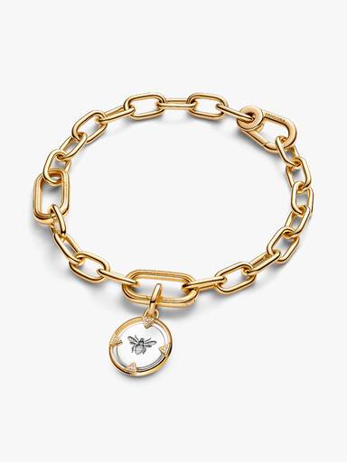 Biene Medaillon-Charm