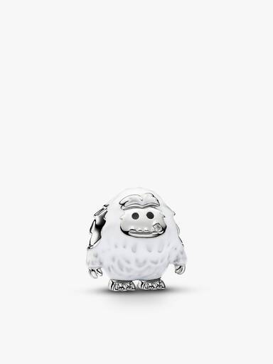 Yeti & Schneeflocken-Schiebearmband-Set