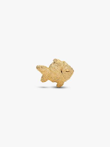 Strukturierter Fisch Mini-Charm