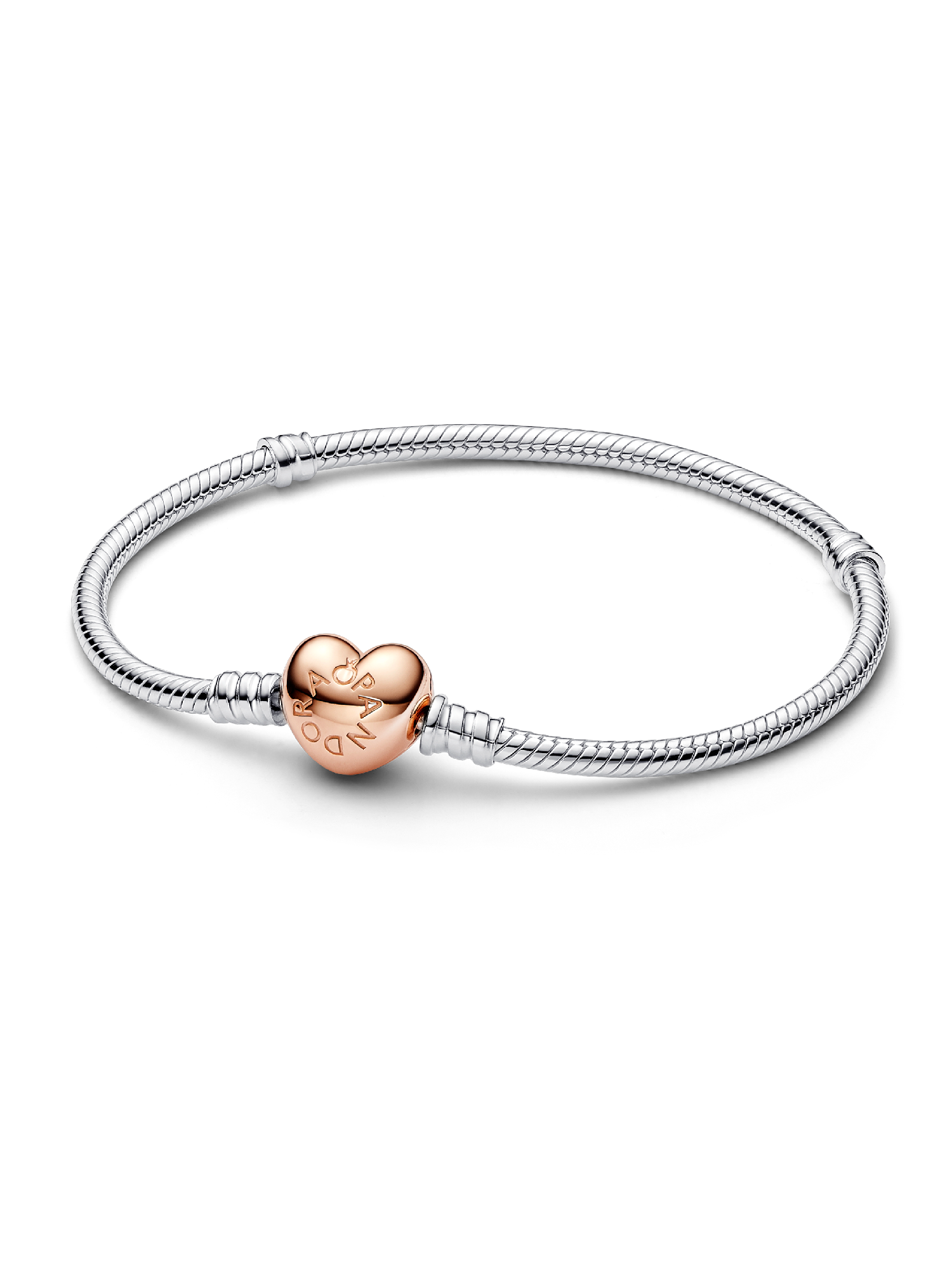 Moments Herz und Schlangen-Gliederarmband