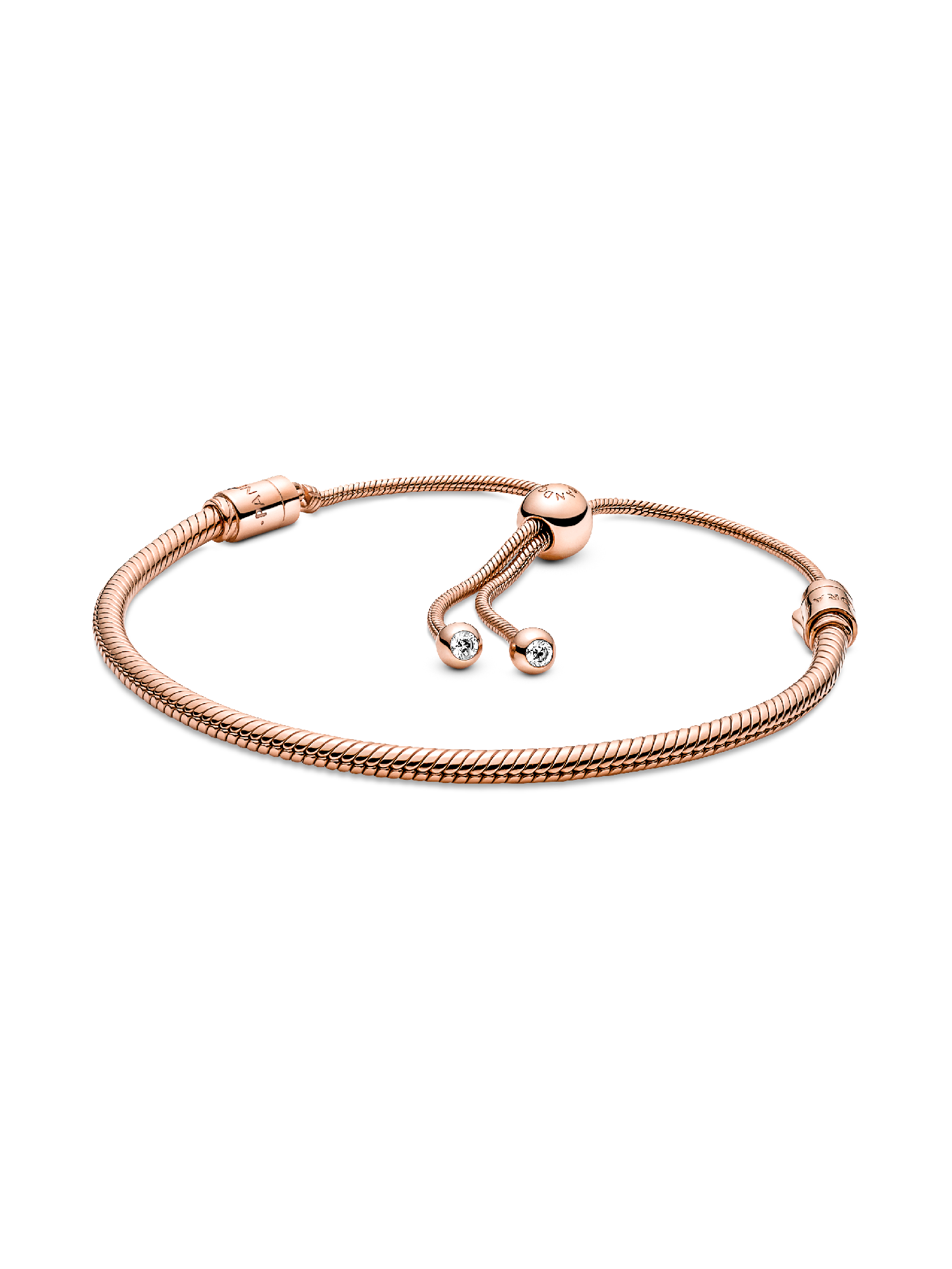 Pandora Moments Schiebeverschluss Schlangen-Gliederarmband
