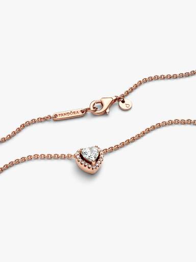 Funkelndes Herz Collier-Halskette