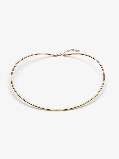 Runde Choker-Halskette