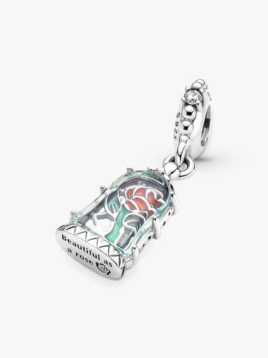 Disney Die Schöne und das Biest Verzauberte Rose Charm-Anhänger