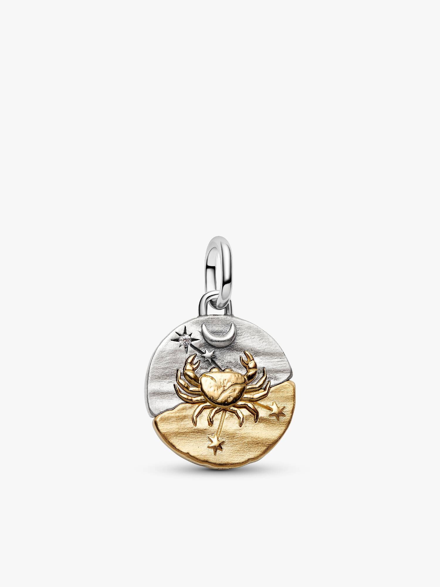 Sternzeichen Krebs Medaillon-Charm