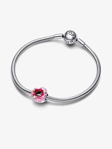 Funkelnder Donut mit Streuseln Charm