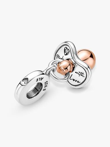 Baby-Schnuller Charm-Anhänger