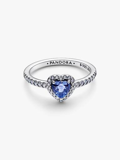 Funkelndes Erhabenes Herz Ring