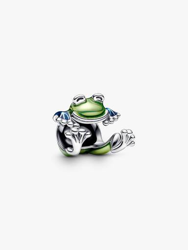 Kletternder Frosch Charm