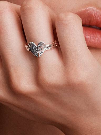Stranger Things Friends Don’t Lie Teilbarer Ring