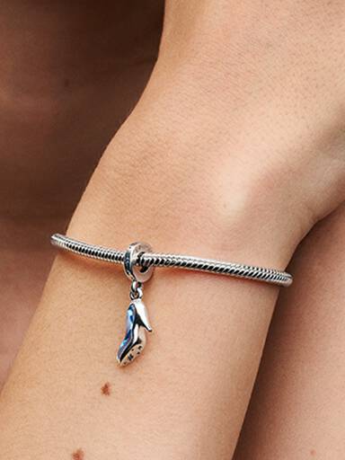 Disney Cinderellas Glasschuh Charm-Anhänger