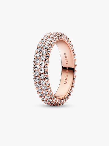 Pandora Timeless Doppelreihiger Pavé Ring