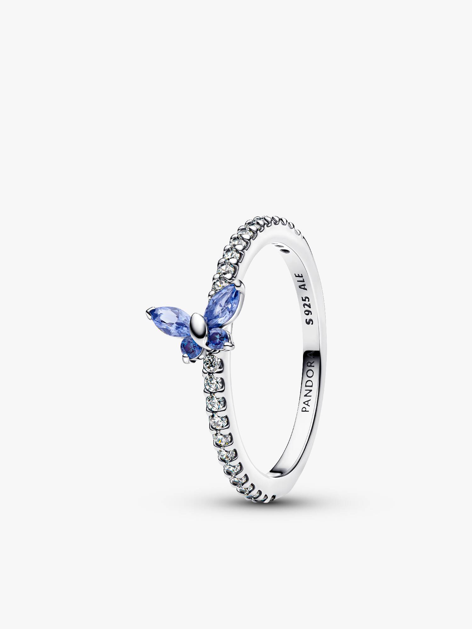 Glitzernder Schmetterling Ring