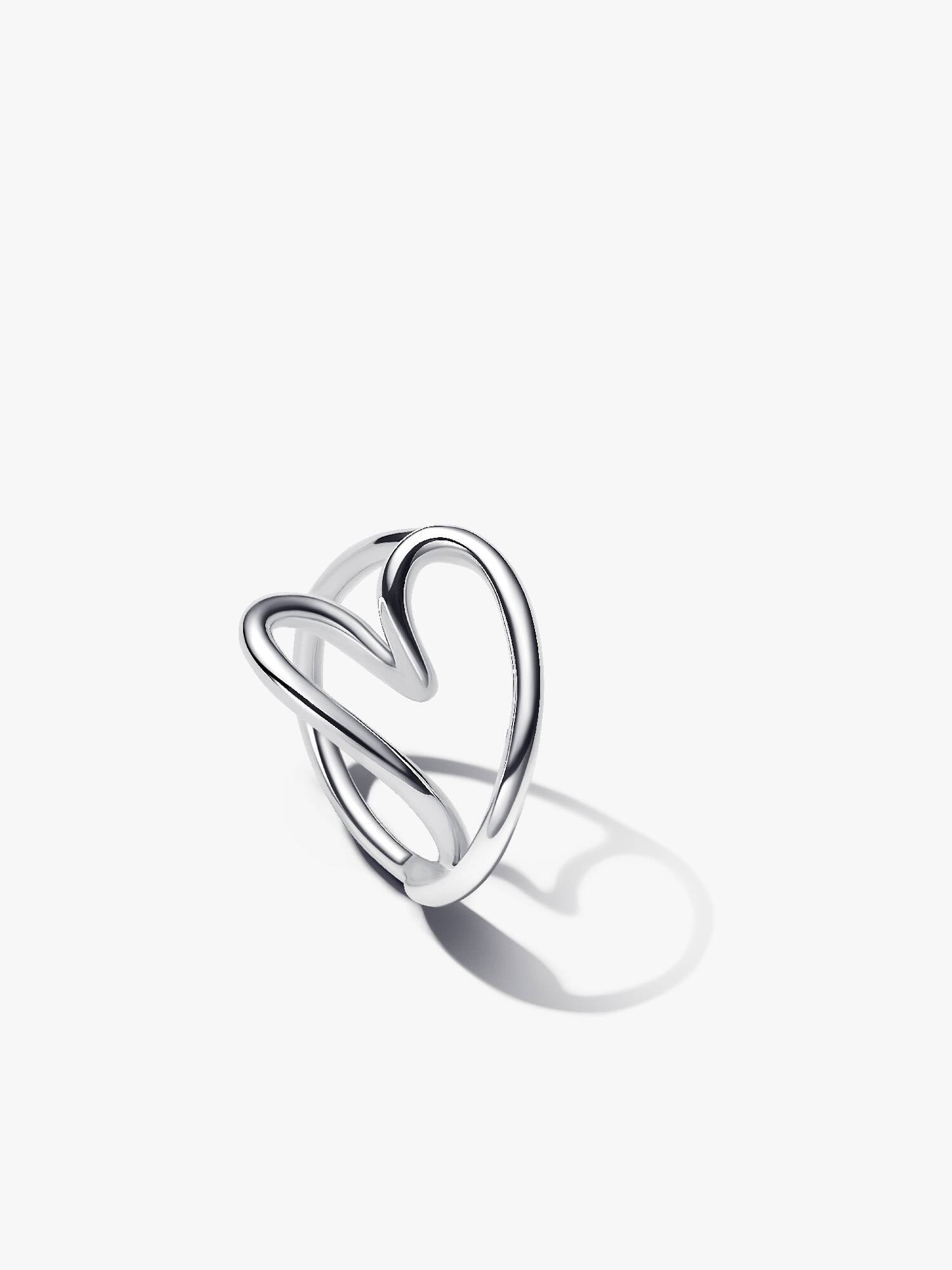 Organisch Geformtes Herz Ring