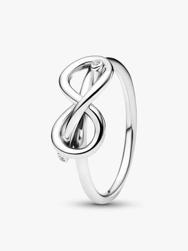Unendlichkeitsknoten Ring