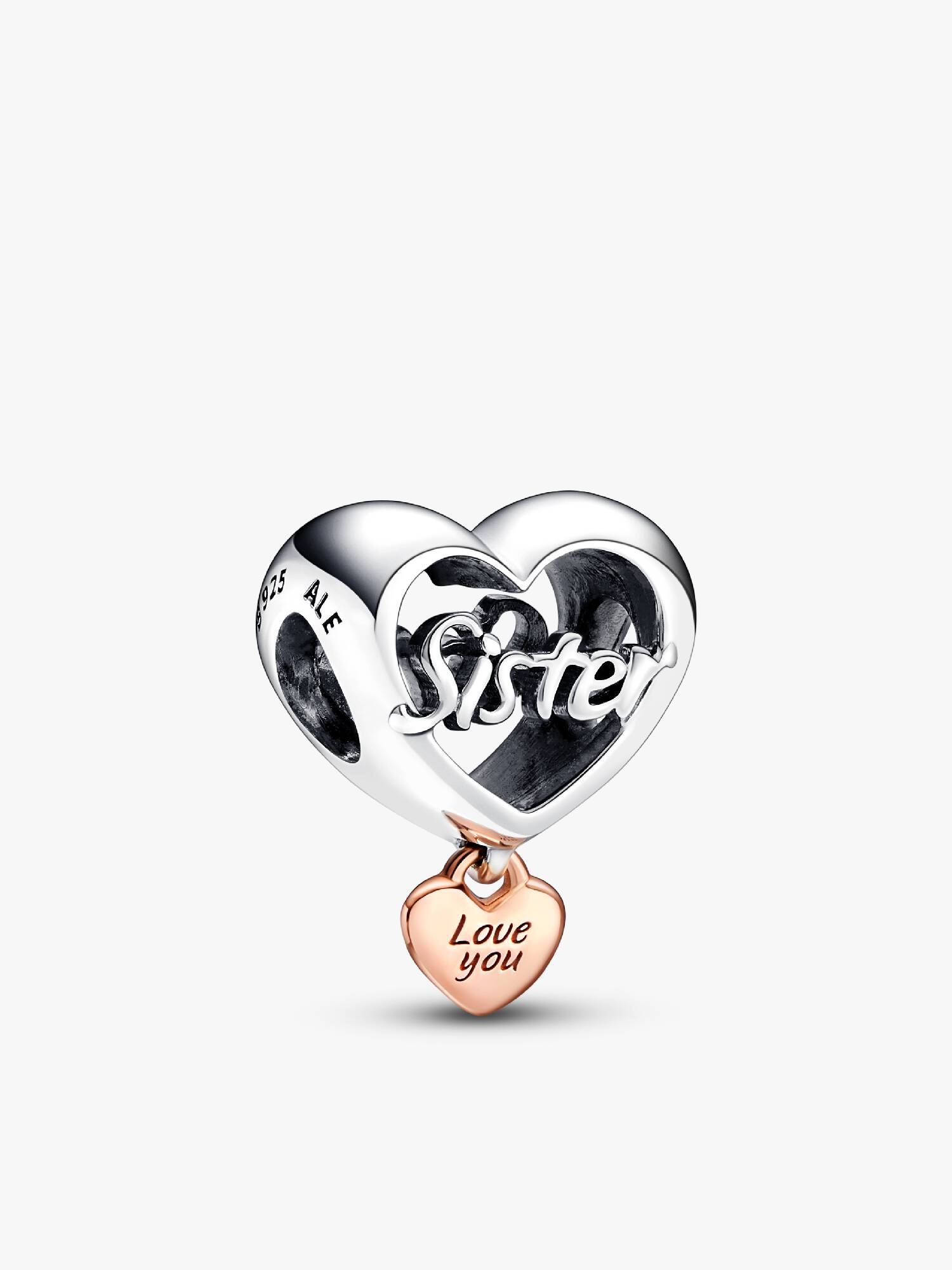 „Love You Sister“ Herz-Charm