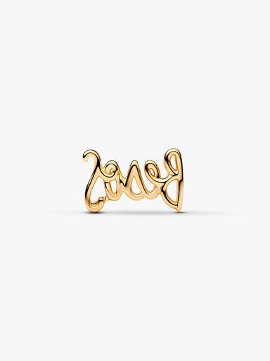 Besos Schrift Charm