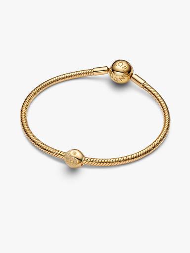 Strukturiertes Yin und Yang Mini-Charm
