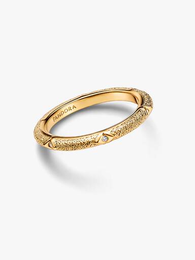 Pandora ME Struktur & Steine Ring