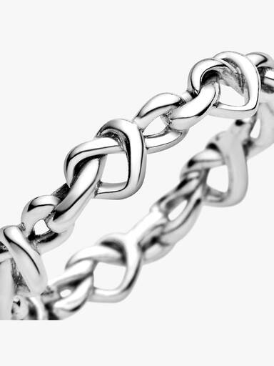 Knotenherzen Ring