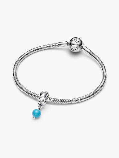 Türkisfarbener Charm-Anhänger