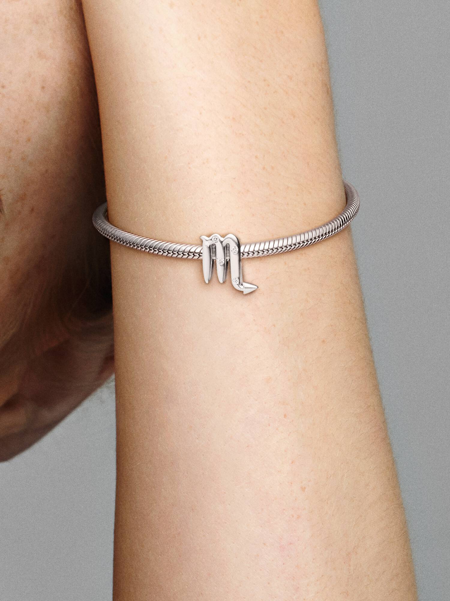 Funkelnder Skorpion Sternzeichen-Charm