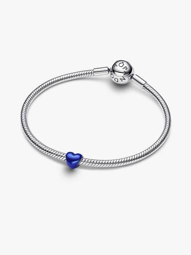 Blaues Herz Mini-Charm