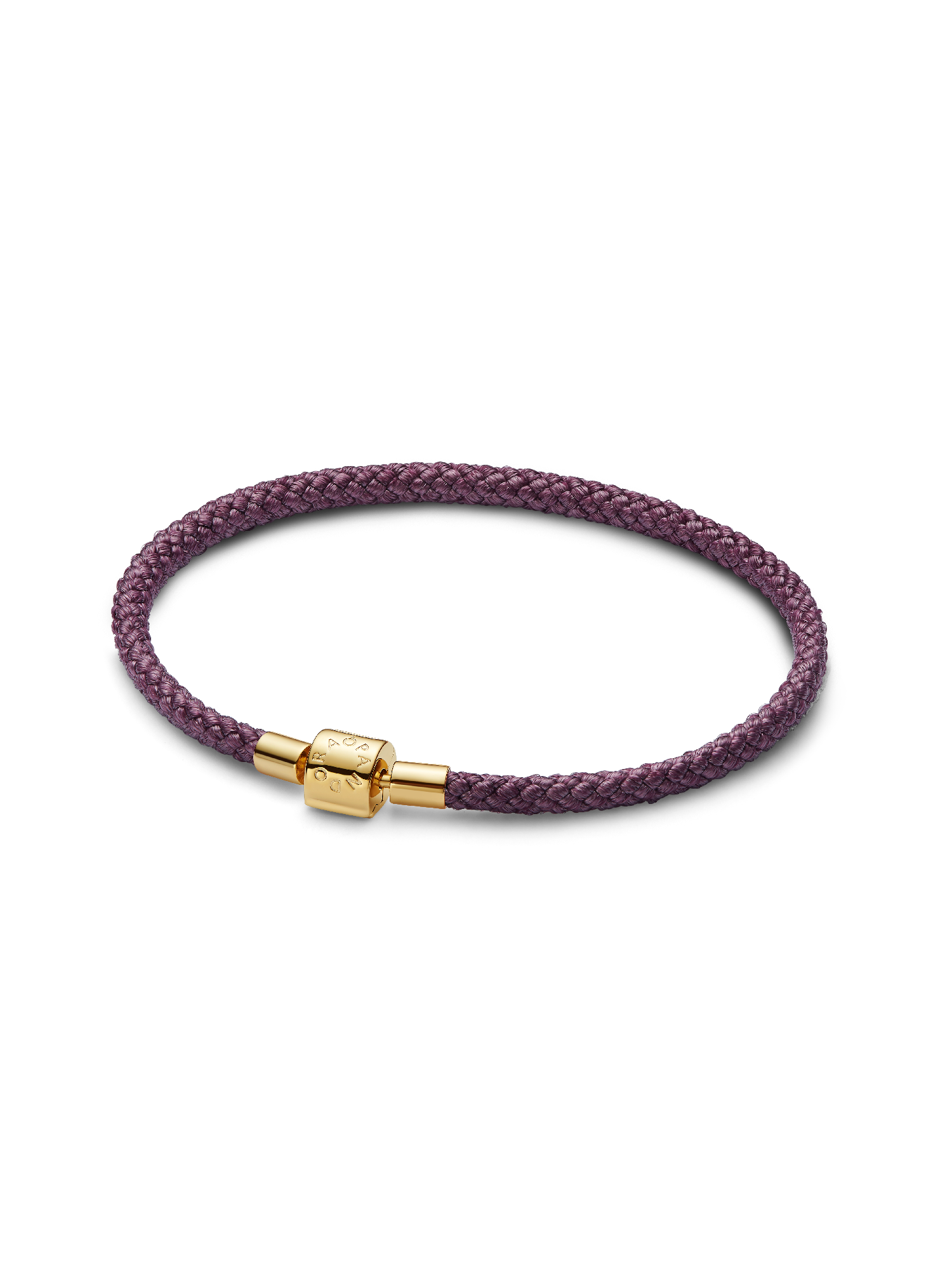 Schimmerndes Lilafarbenes Kordel-Armband