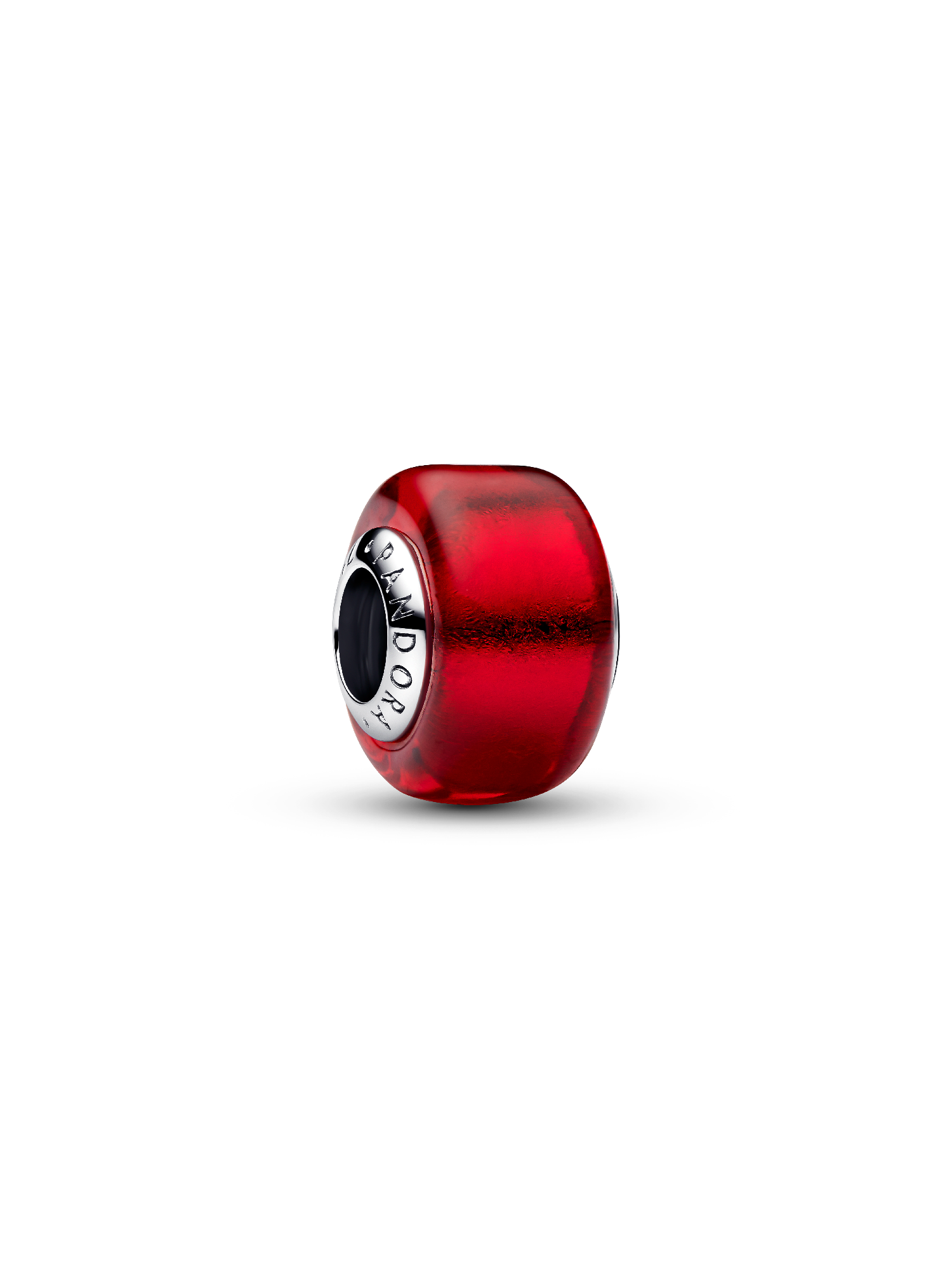 Rotes Murano-Glas-Charm