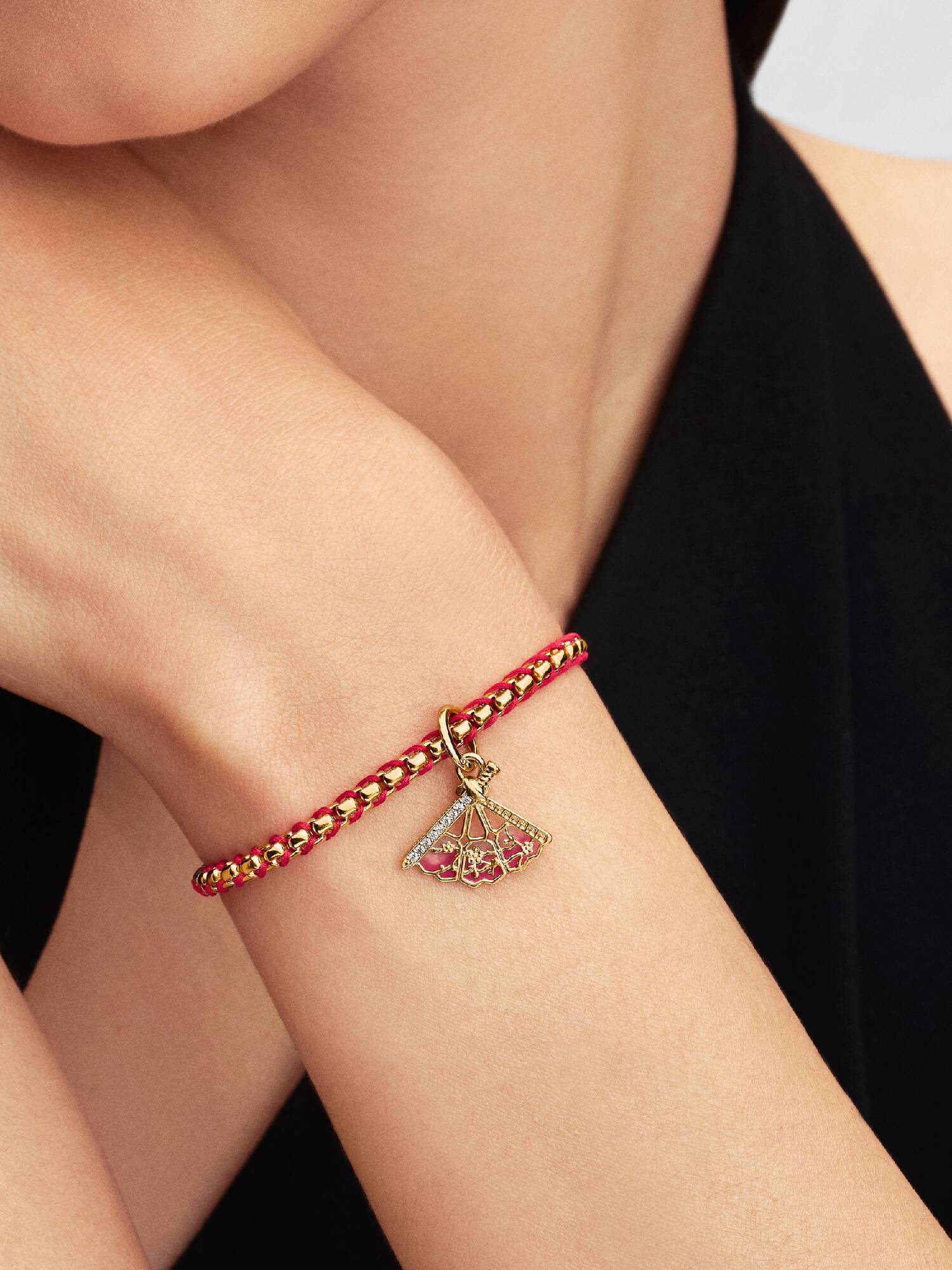 Disney Mulan Fächer Charm-Anhänger 