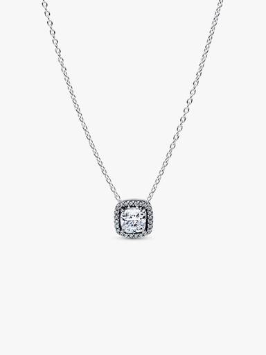 Strahlenkranz-Anhänger Collier-Halskette