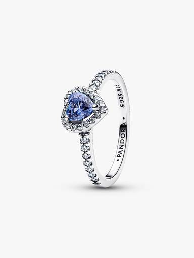 Funkelndes Erhabenes Herz Ring
