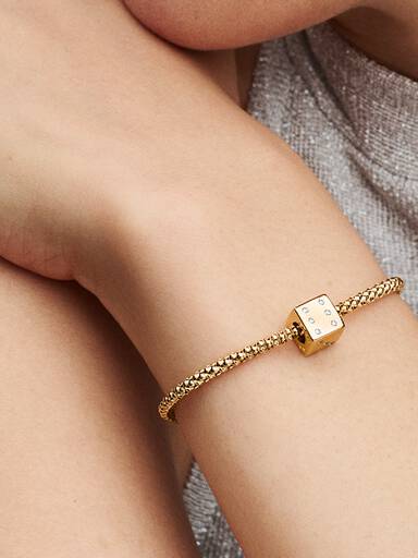 Funkelnder Würfel Charm