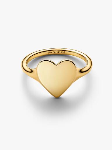 Gravierbares Herz Ring