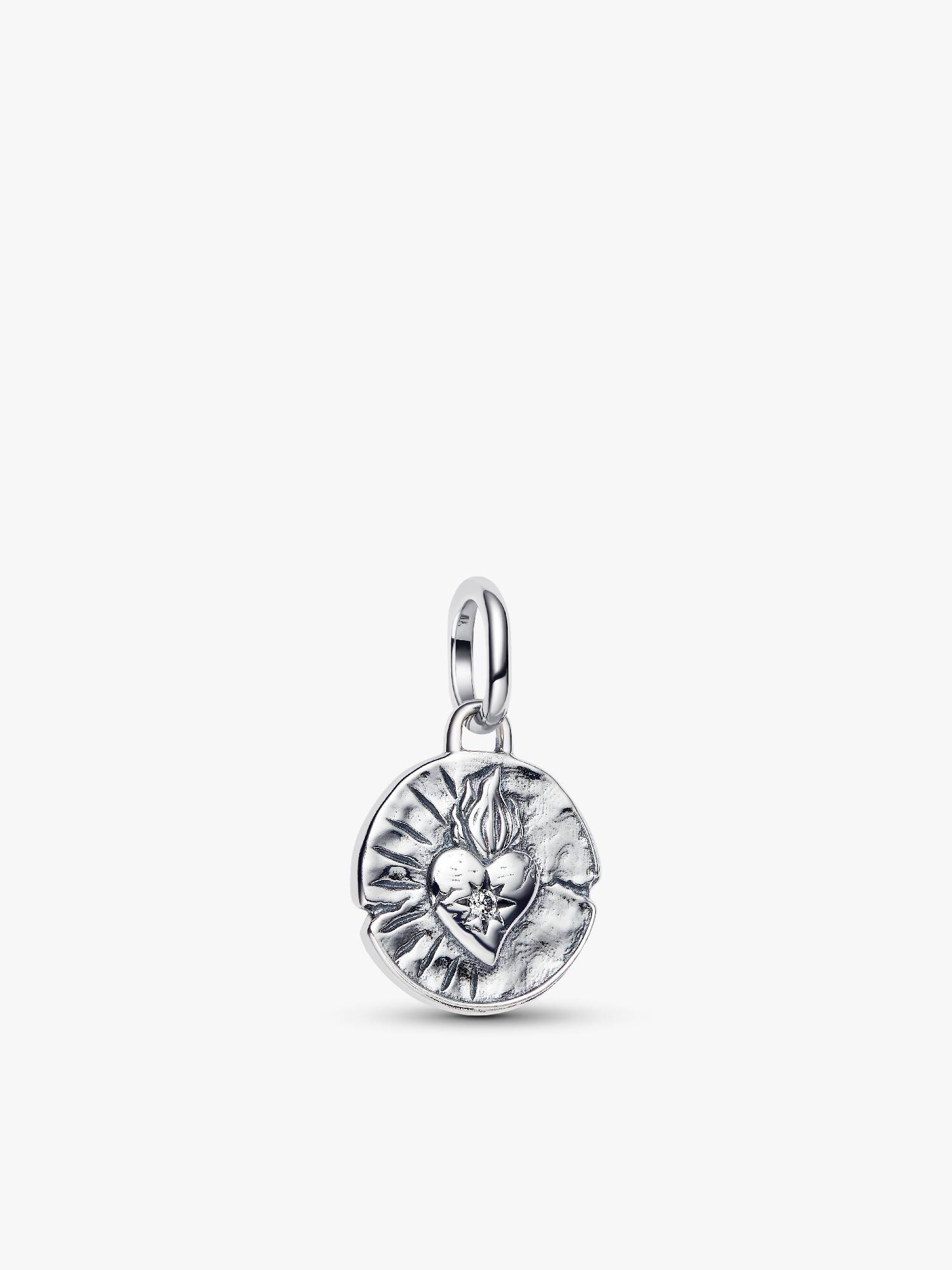 Herz Medaillon-Charm