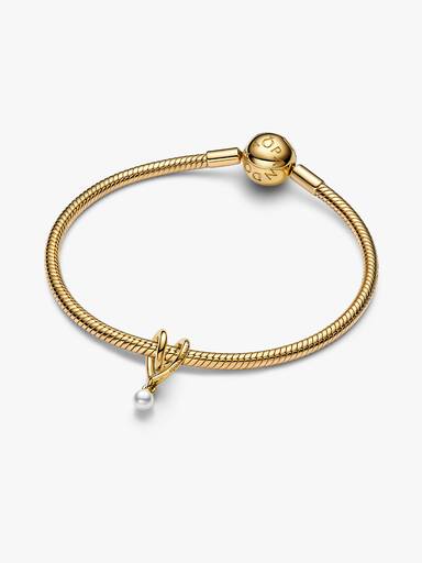 Eingehülltes Herz Charm