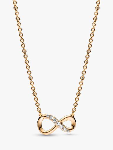Funkelndes Unendlichkeits-Collier