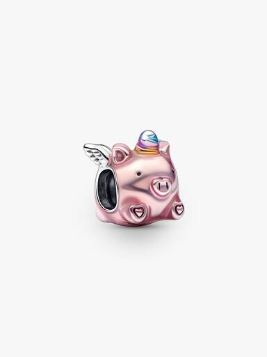 Fliegendes Einhorn Schwein Charm