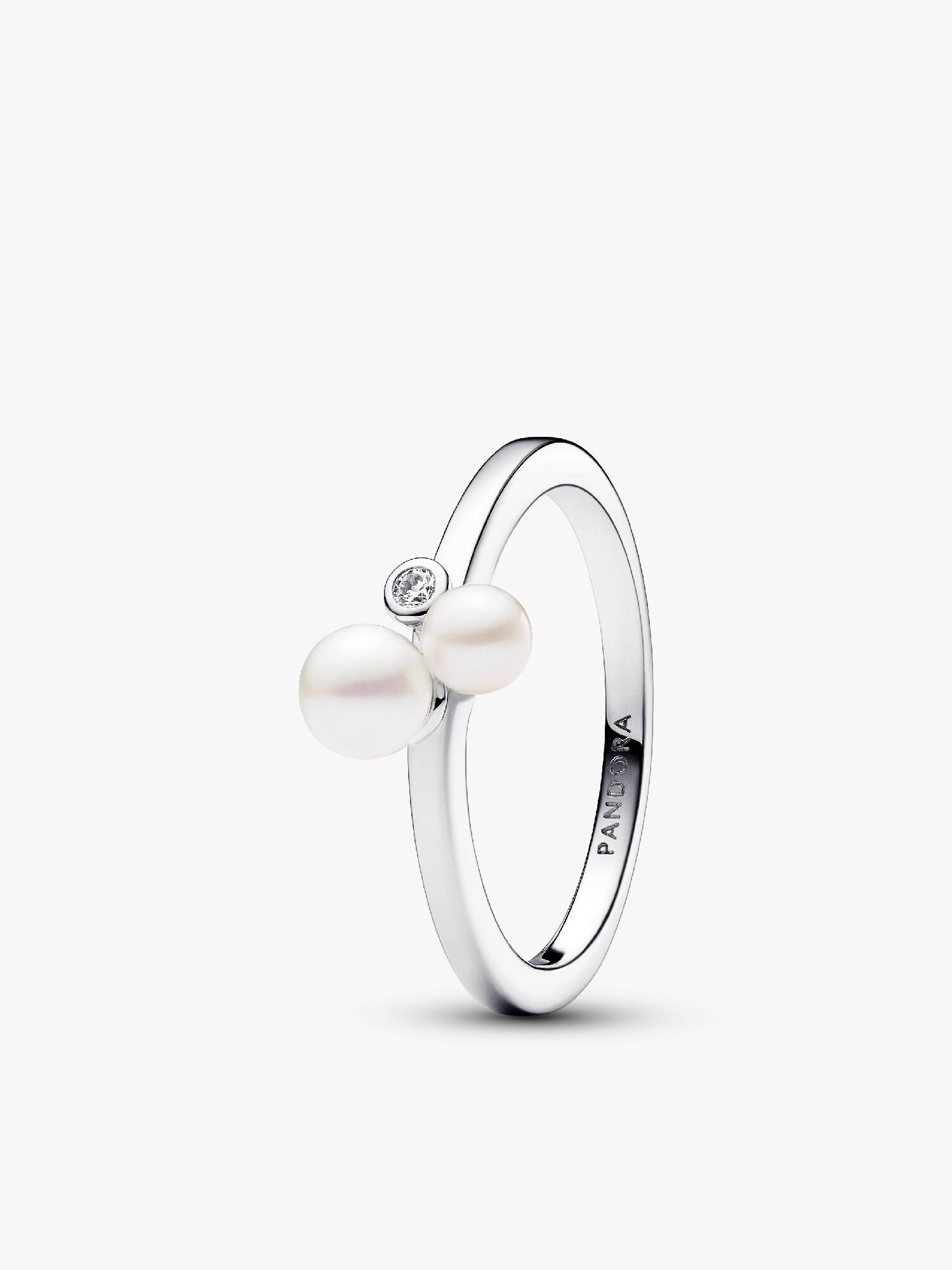 Duo Behandelte Süßwasserzuchtperlen Ring