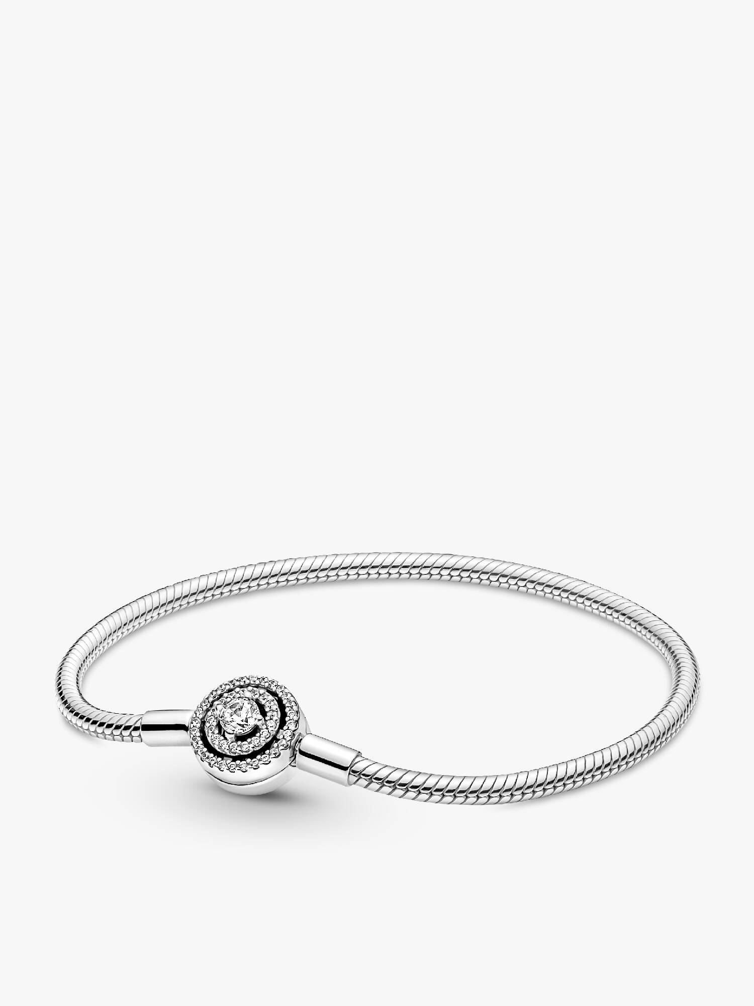 Pandora Moments Strahlenkranz Schlangen-Gliederarmband
