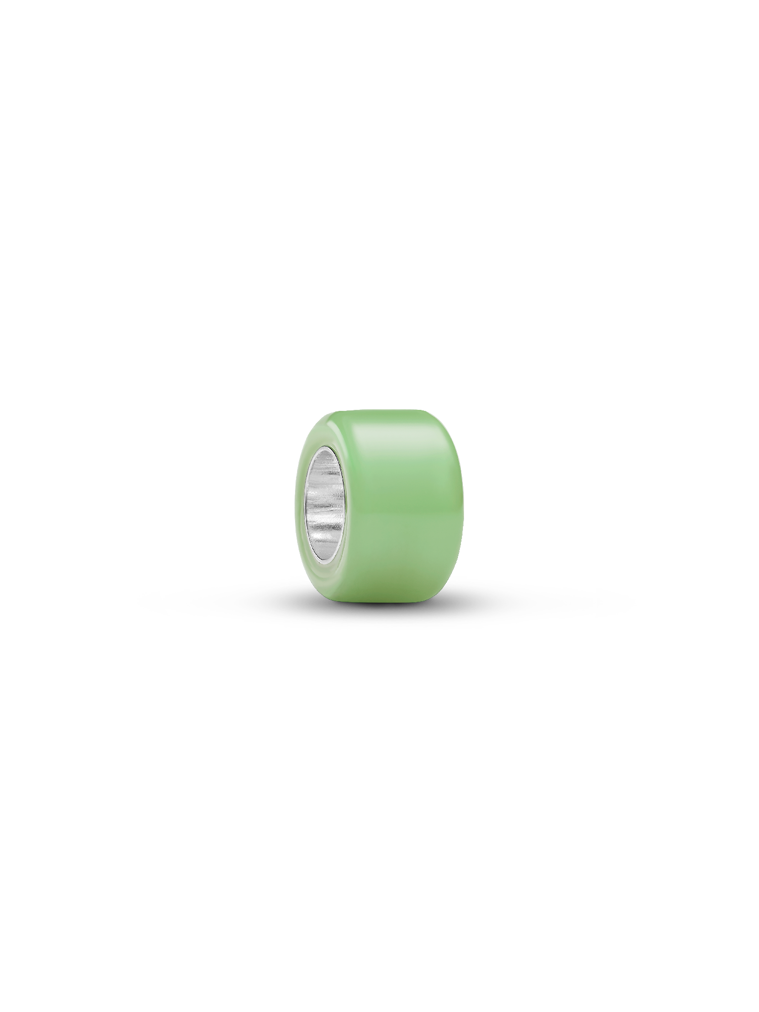 Grüner Murano-Glas Mini-Charm