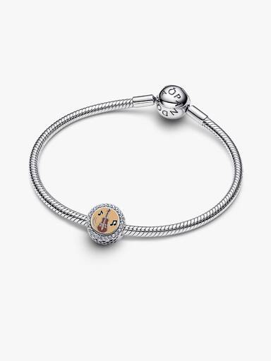 Gravierbarer Charm mit Violine