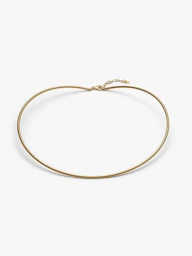 Runde Choker-Halskette