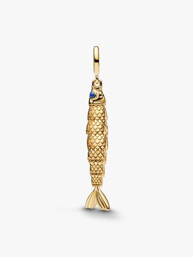 Beweglicher Fisch Charm-Anhänger