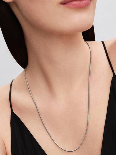 Elegante Schlangen-Gliederarmband-Halskette