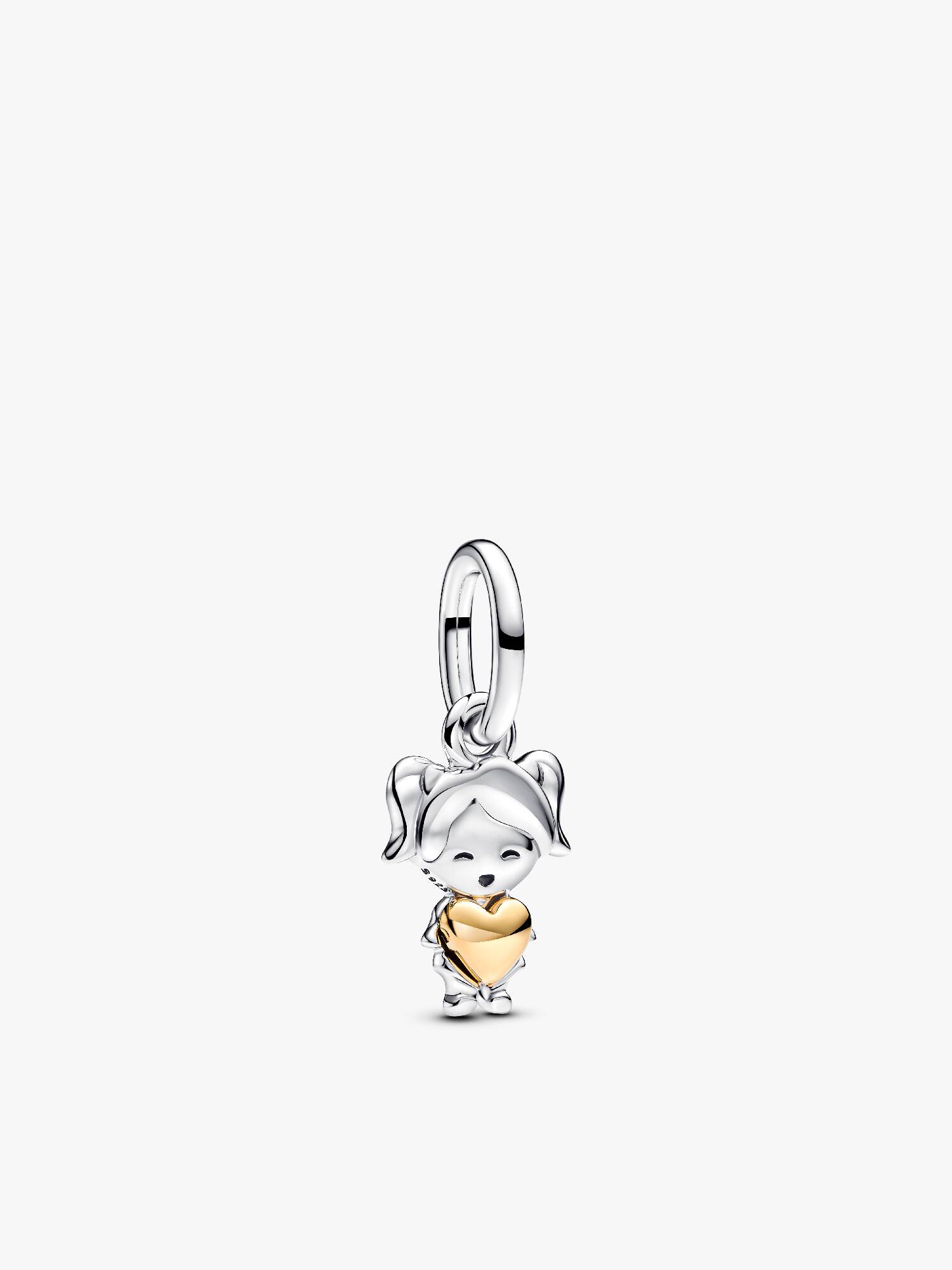 Happy Girl Charm-Anhänger