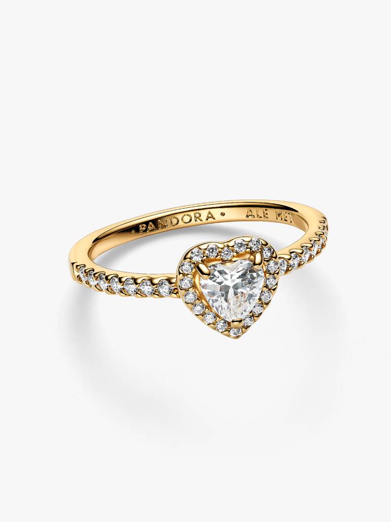 Erhabenes Herz Ring