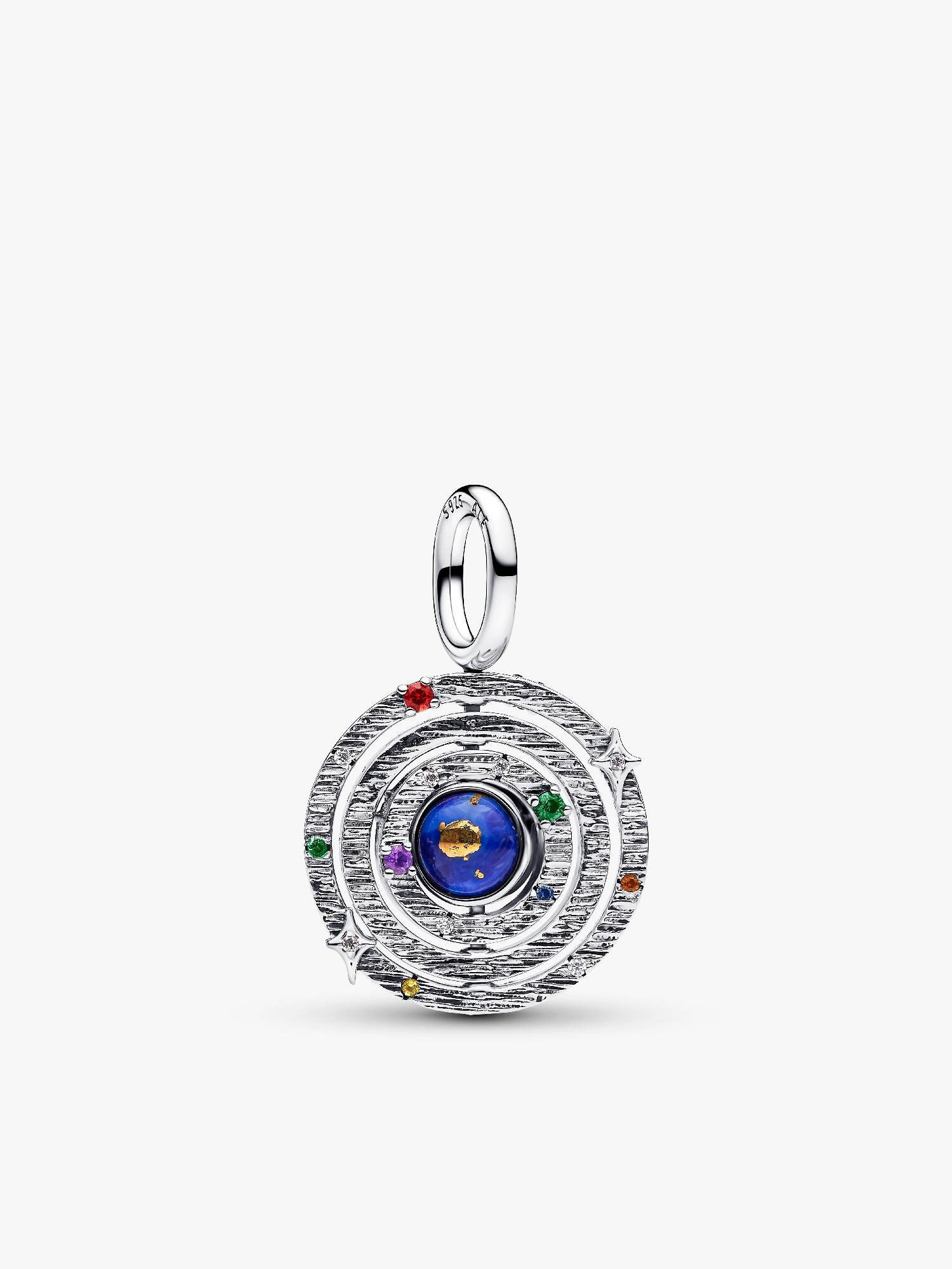 Drehende Armillarsphäre Charm-Anhänger 