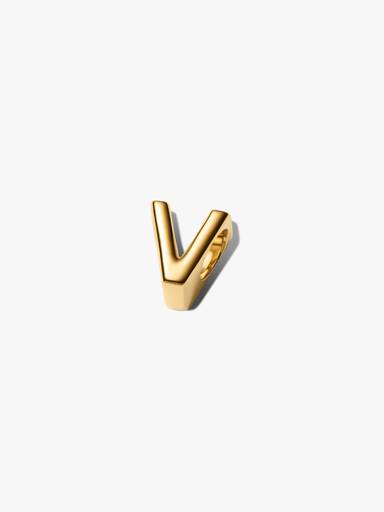 Buchstabe V Alphabet-Mini-Charm